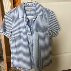 J. Crew striped popover